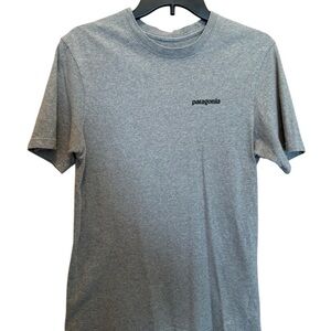 Patagonia Gray Short Sleeve Tee Classic Crew Neck
